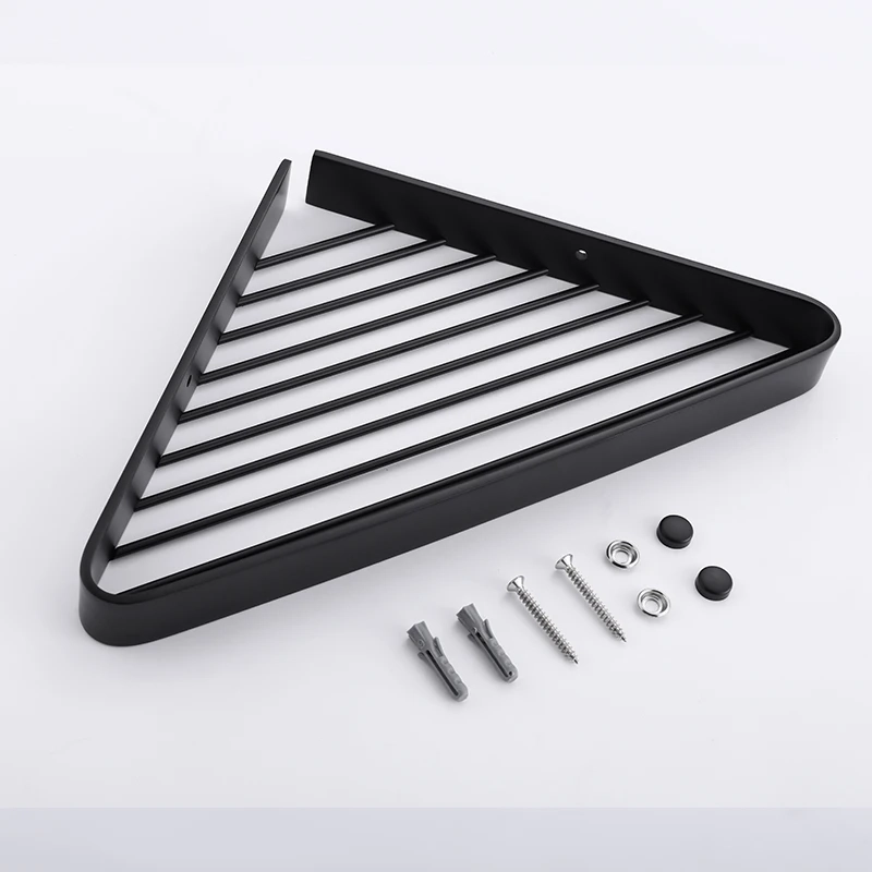 Heavy-Duty 304 Stainless Steel Corner Shower Shelf - Image 4