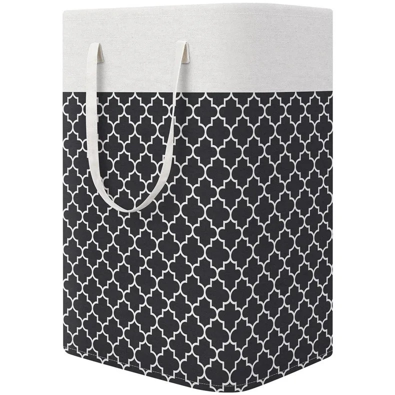 75L Foldable Waterproof Fabric Laundry Storage Basket - Image 7