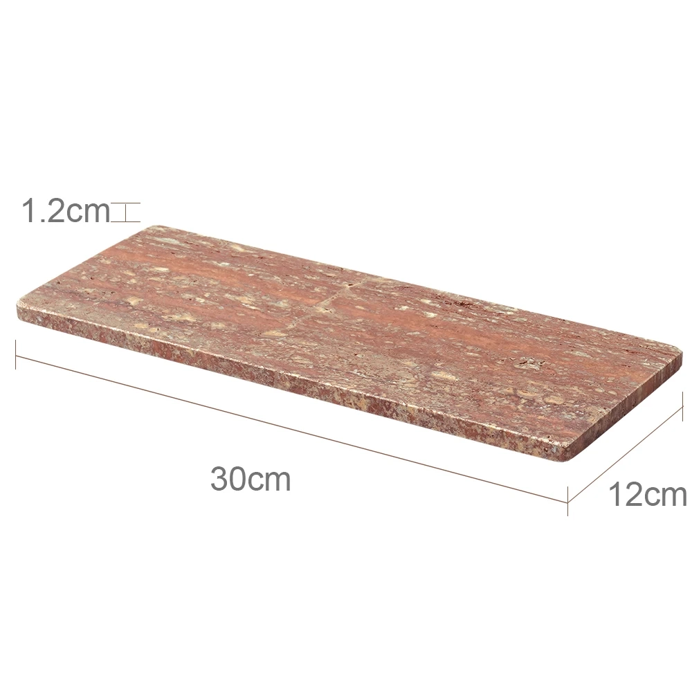 Red Travertine Bathroom Accessory Collection - Image 20