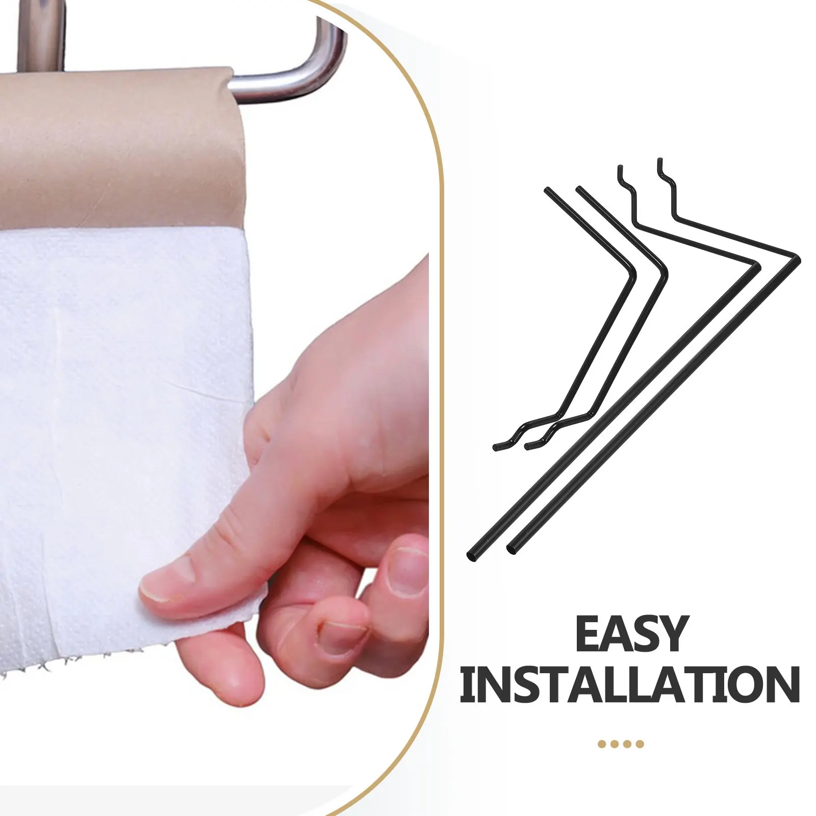 Pegboard Paper Towel Holder Set - Image 5