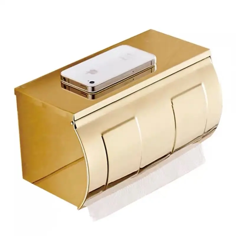 Toilet Paper Holder with Shelf - Image 6