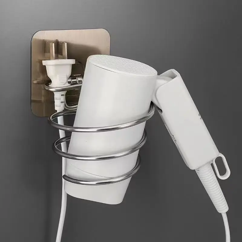 Wall-Mount Hair Dryer Holder - Image 4