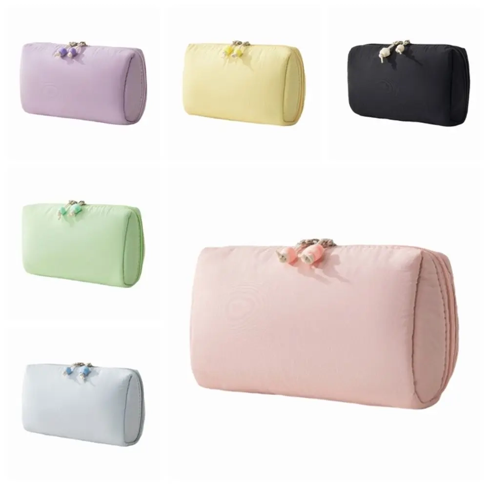 Waterproof Nylon Partitioned Toiletry Bag - Image 5
