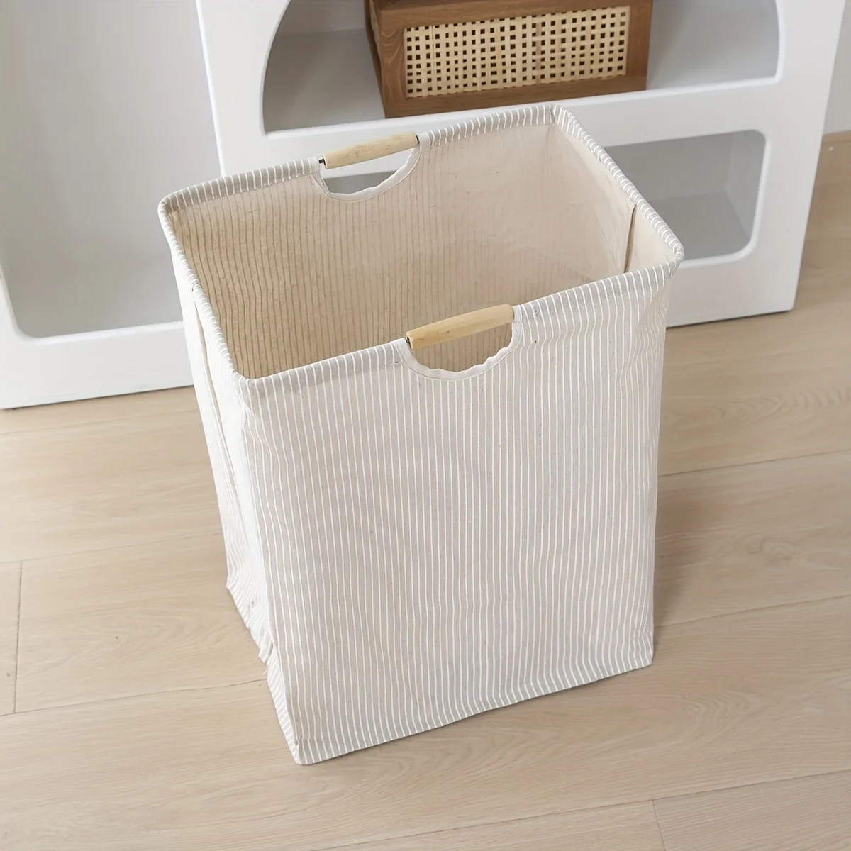 Extra Large Self-Standing Laundry Basket with Handles