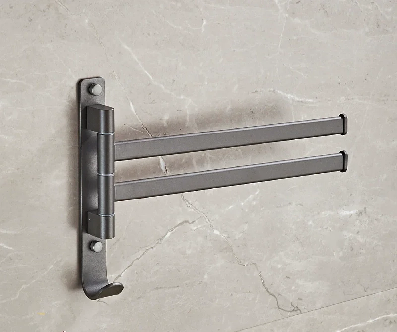 Swivel Wall-Mounted Towel Rack - Image 7