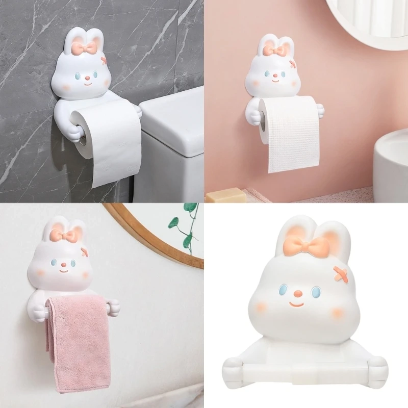 Cute Rabbit Toilet Paper Holder - Image 6