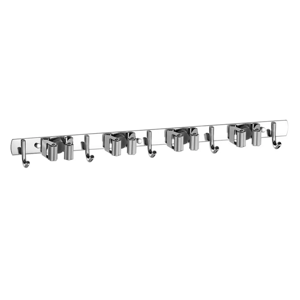 Stainless Steel Mop Holder Rack - Image 11
