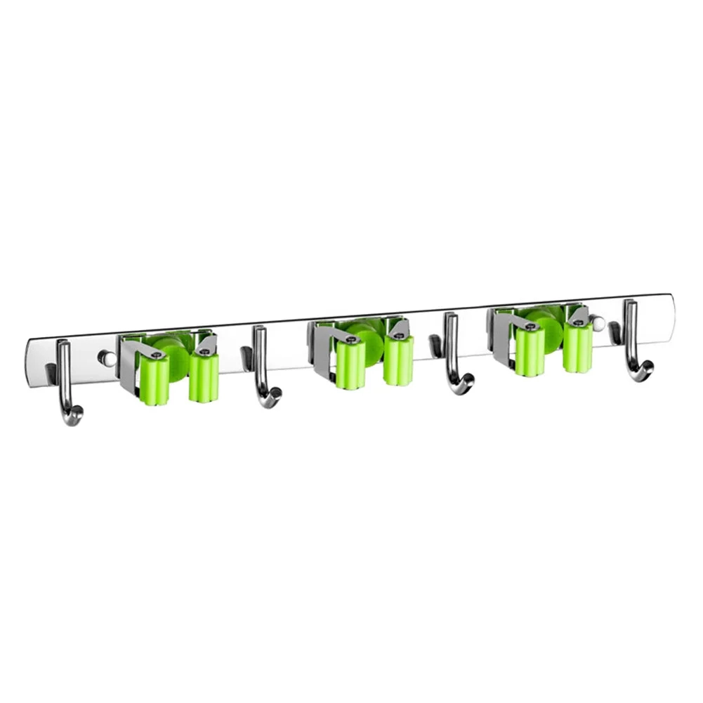 Stainless Steel Mop Holder Rack - Image 5