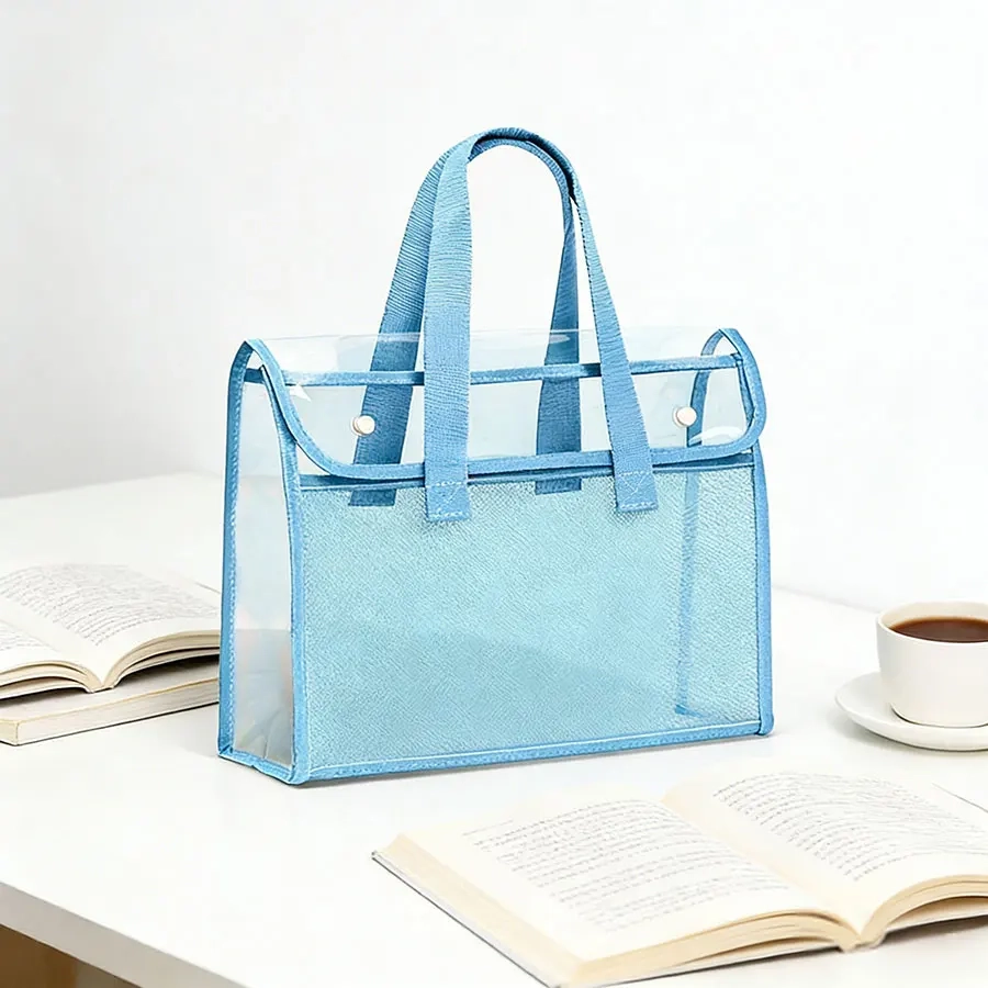 Clear PVC Large Capacity Toiletry Bag - Image 2