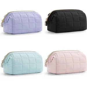 Quilted Cloud Large Capacity Toiletry Bag