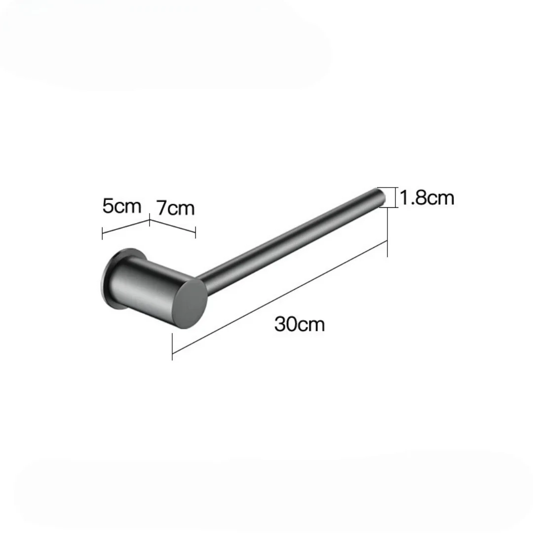 Modern Wall-Mounted Towel Bar - Image 17