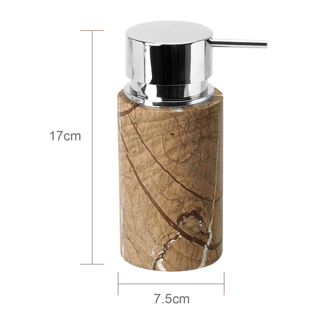 Rainforest Brown Natural Marble Bathroom Accessory Collection - Image 10