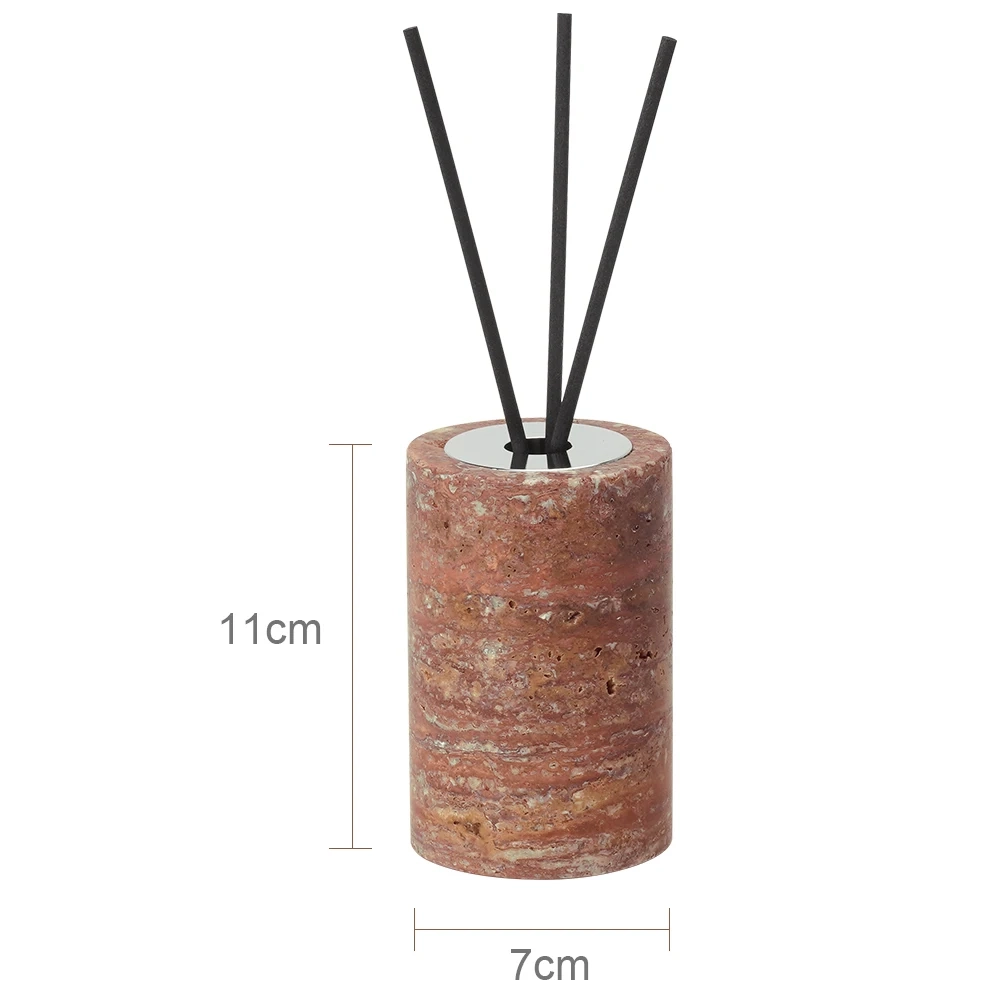 Red Travertine Bathroom Accessory Collection - Image 18
