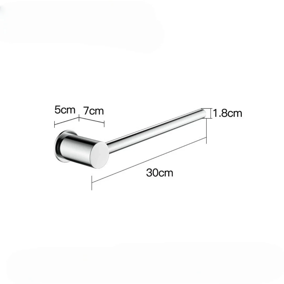 Modern Wall-Mounted Towel Bar - Image 7