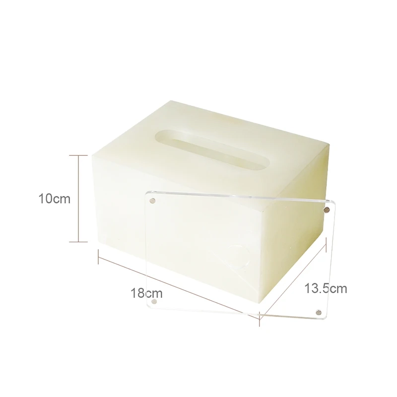 White Onyx Marble Bathroom Essentials Set - Image 24