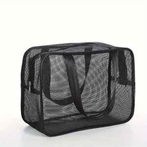 Large Capacity Mesh Shower Caddy Toiletry Bag