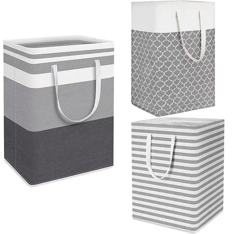75L Foldable Waterproof Fabric Laundry Storage Basket - Image 5