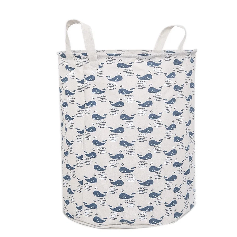 Canvas Laundry and Toy Storage Basket - Image 7