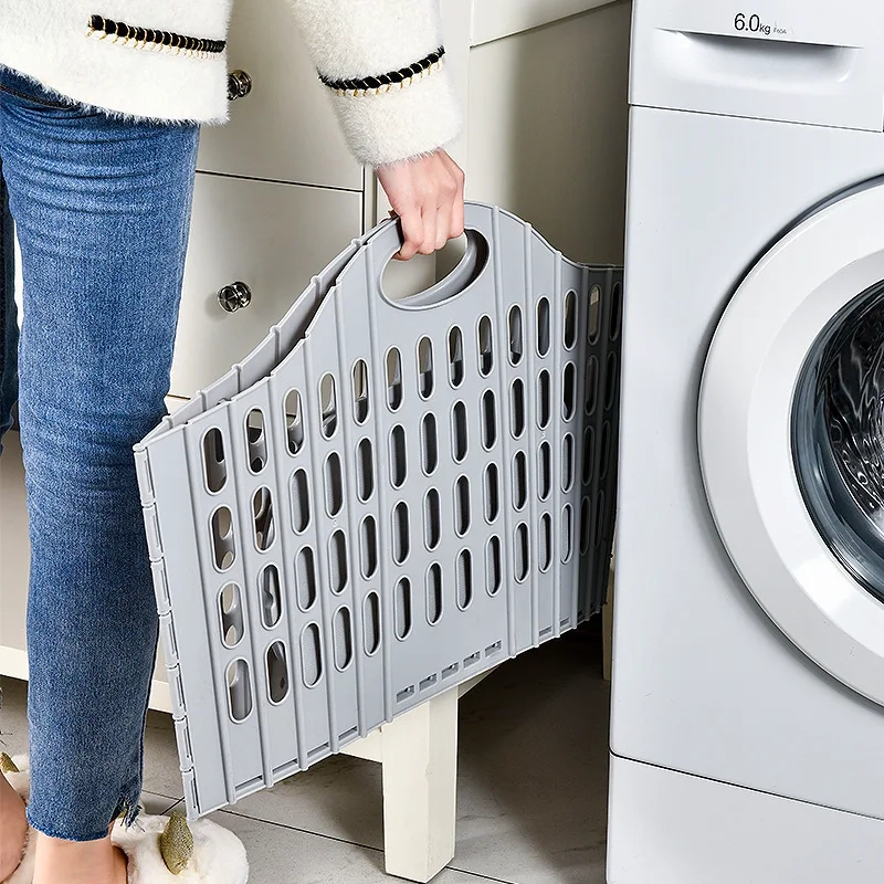 Wall-Mounted Foldable Laundry Storage Basket - Image 6