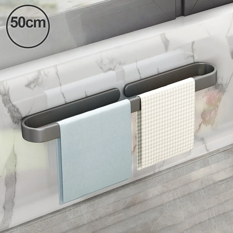 Minimalist Wall-Mounted Towel Bar - Image 15