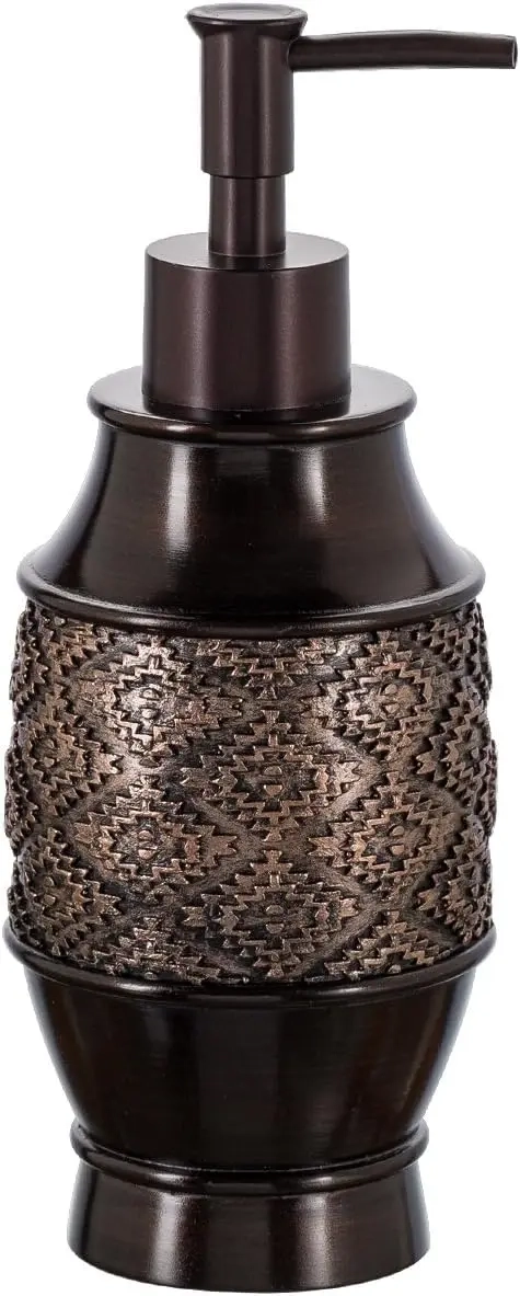 4-Piece Bronze Finish Bathroom Essentials Set - Image 3