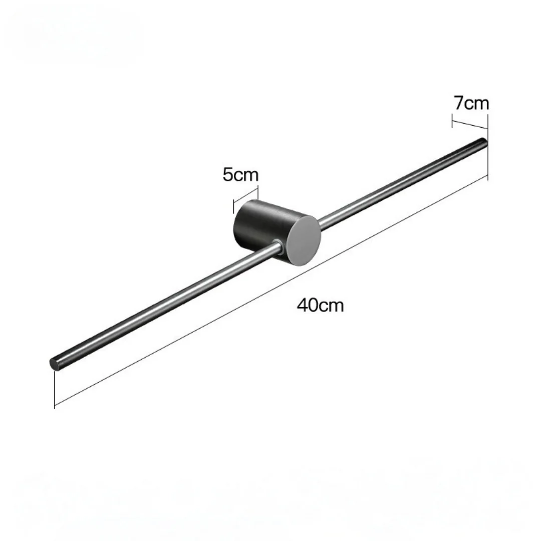 Wall-Mounted Brass Towel Rack Shelf - Image 10