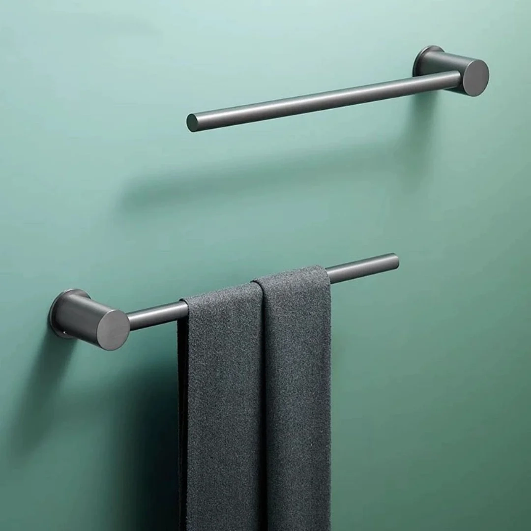 Modern Wall-Mounted Towel Bar - Image 6