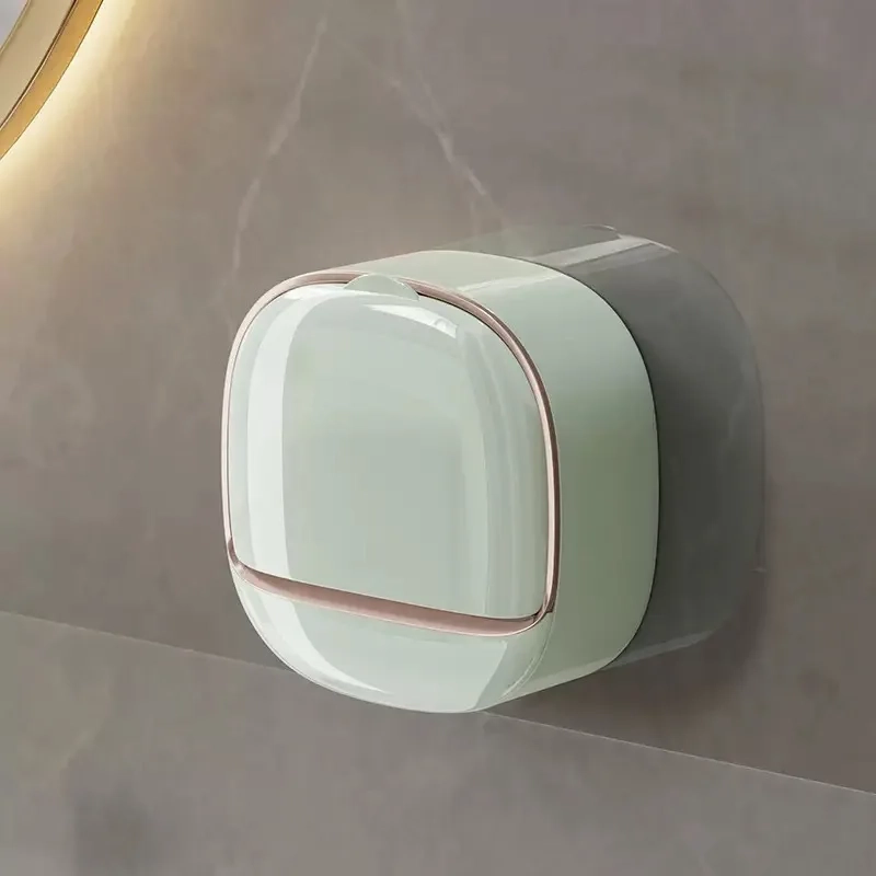 Hanging Waterproof Soap Holder with Drainage Tray - Image 8