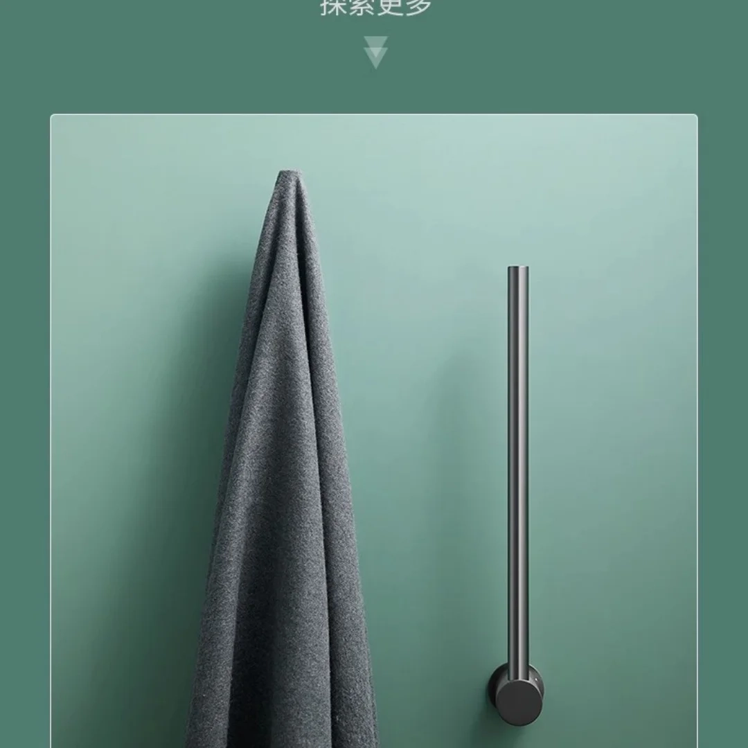 Modern Wall-Mounted Towel Bar - Image 5