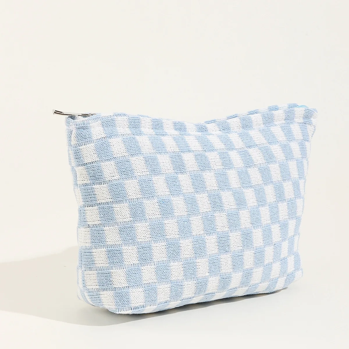 Checkerboard Travel Makeup Toiletry Bag - Image 8