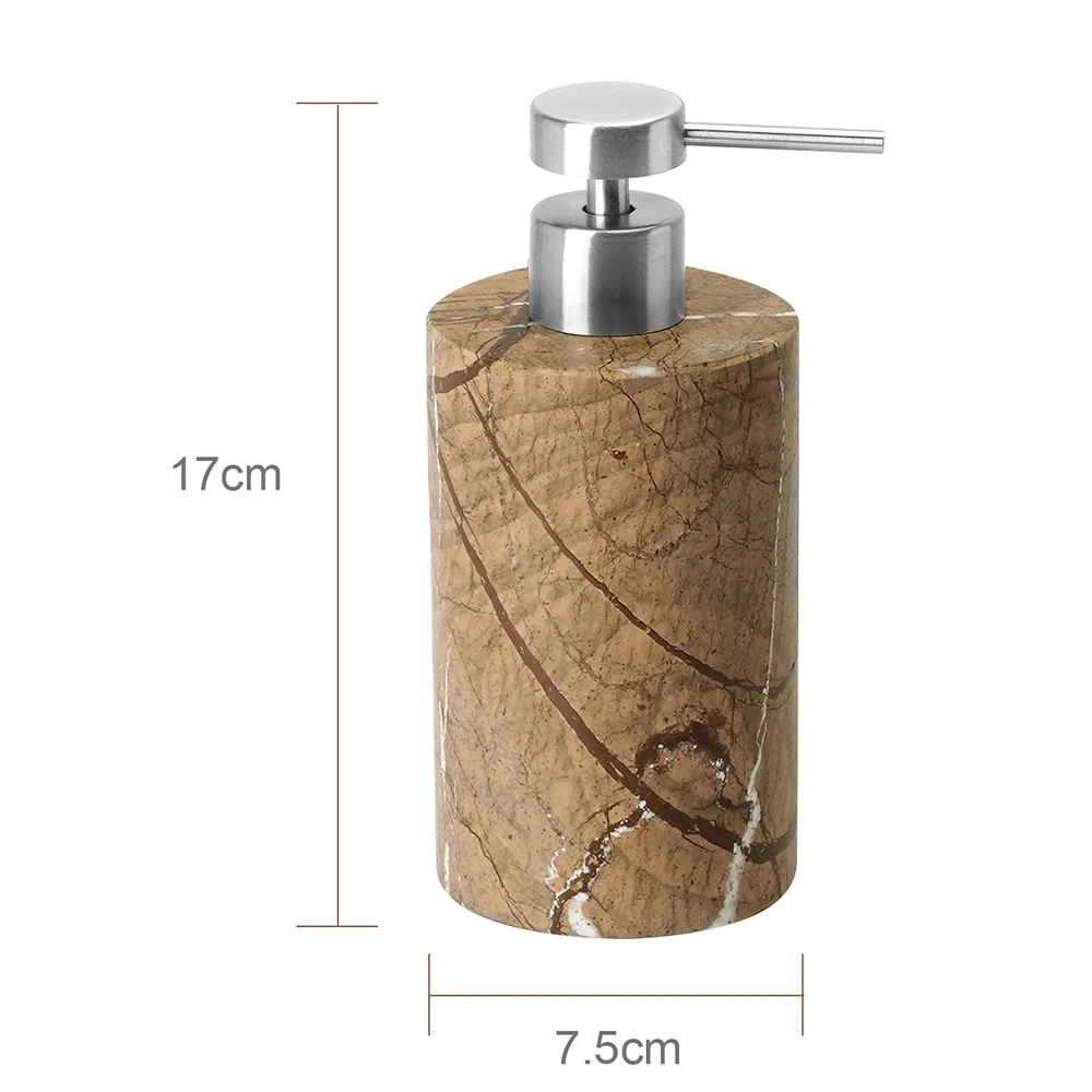 Rainforest Brown Natural Marble Bathroom Accessory Collection - Image 11