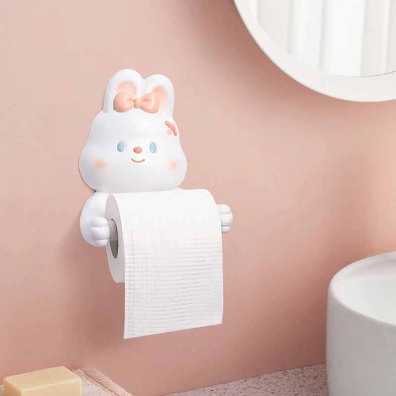 Cute Rabbit Toilet Paper Holder - Image 3