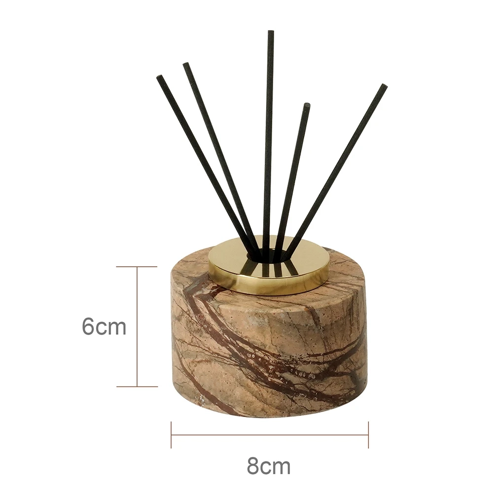 Rainforest Brown Natural Marble Bathroom Accessory Collection - Image 15