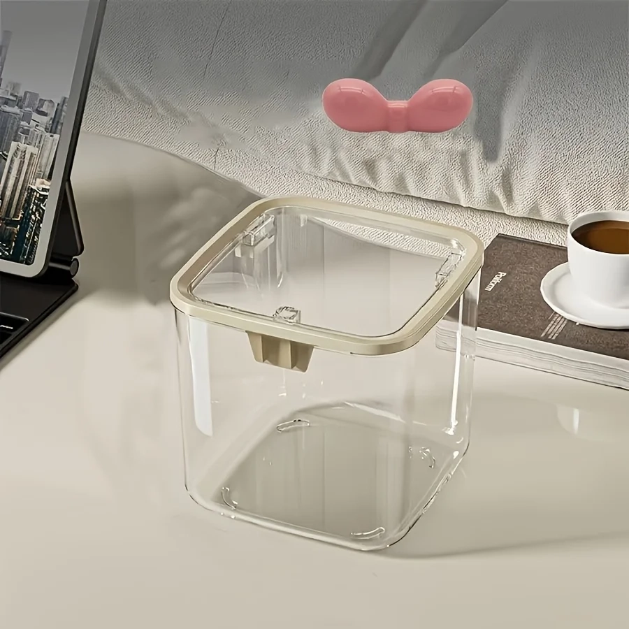 Clear Hair Accessories Dustproof Storage Box - Image 5