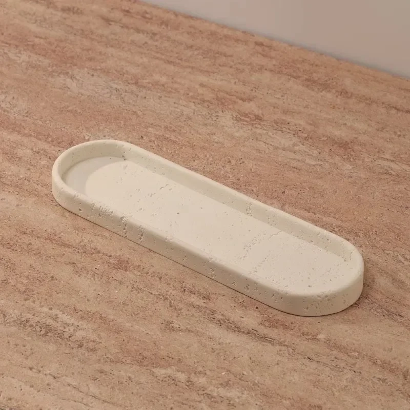 Stone-Look Bathroom Accessory Collection - Image 8