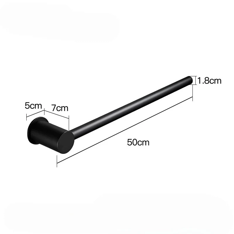 Modern Wall-Mounted Towel Bar - Image 13