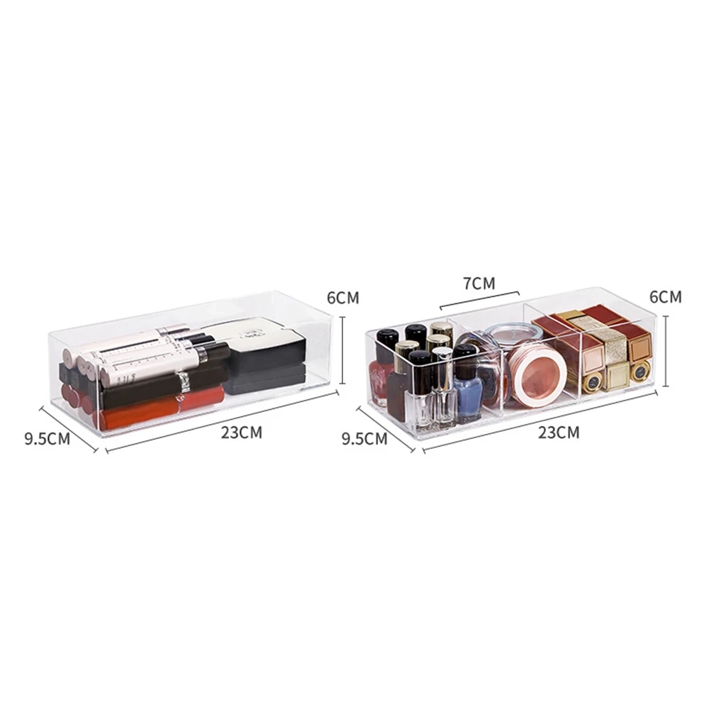 Clear Acrylic Lipstick and Makeup Storage Box - Image 4