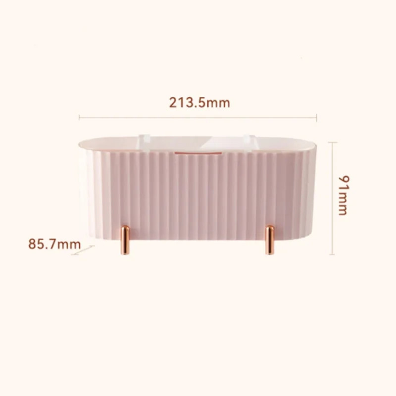 Clear Cotton Pad and Swab Organizer Box - Image 6