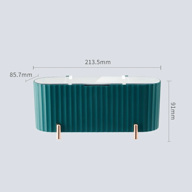 Clear Cotton Pad and Swab Organizer Box - Image 8