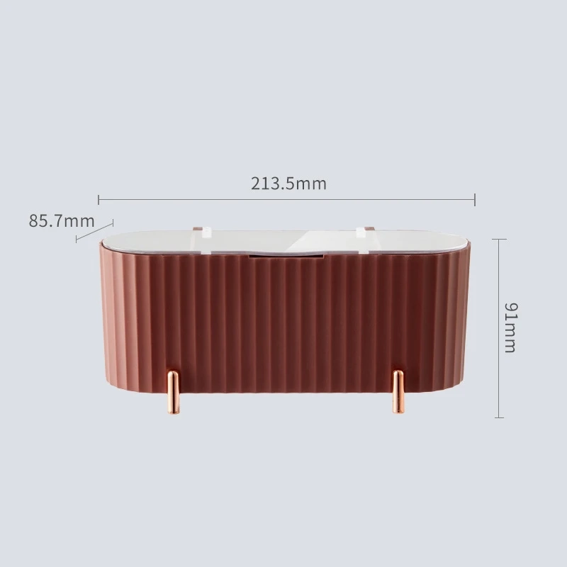 Clear Cotton Pad and Swab Organizer Box - Image 10
