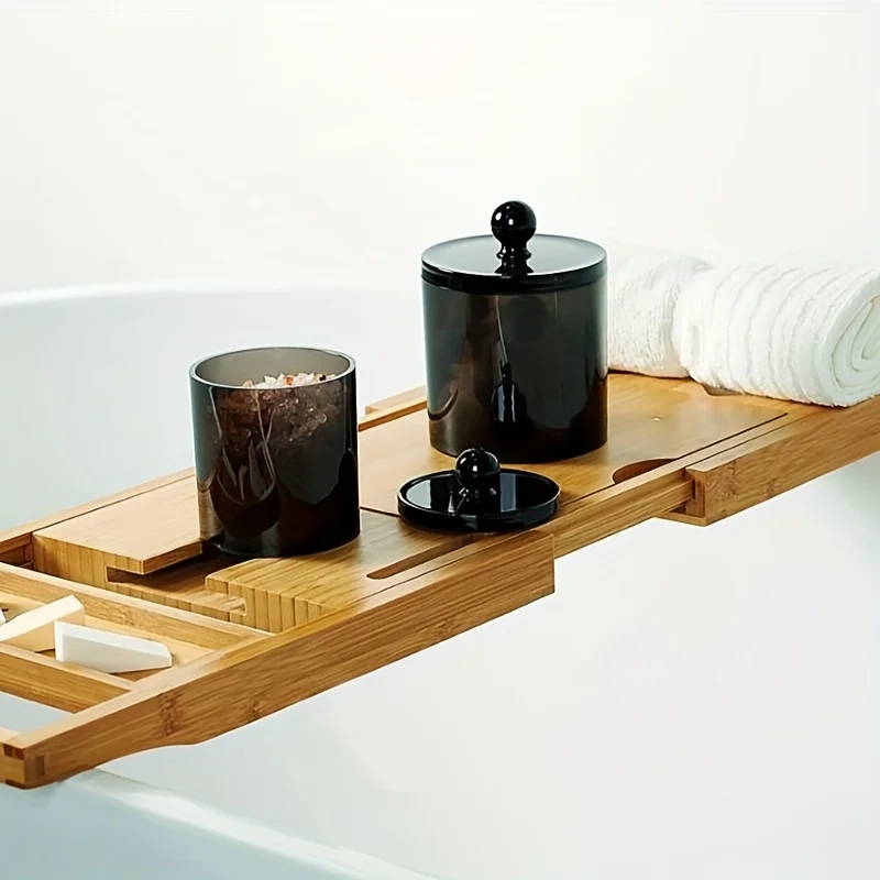 Black Cotton Swab and Ball Holder Set - Image 5