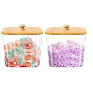 Laundry Pods and Dryer Sheet Storage Container