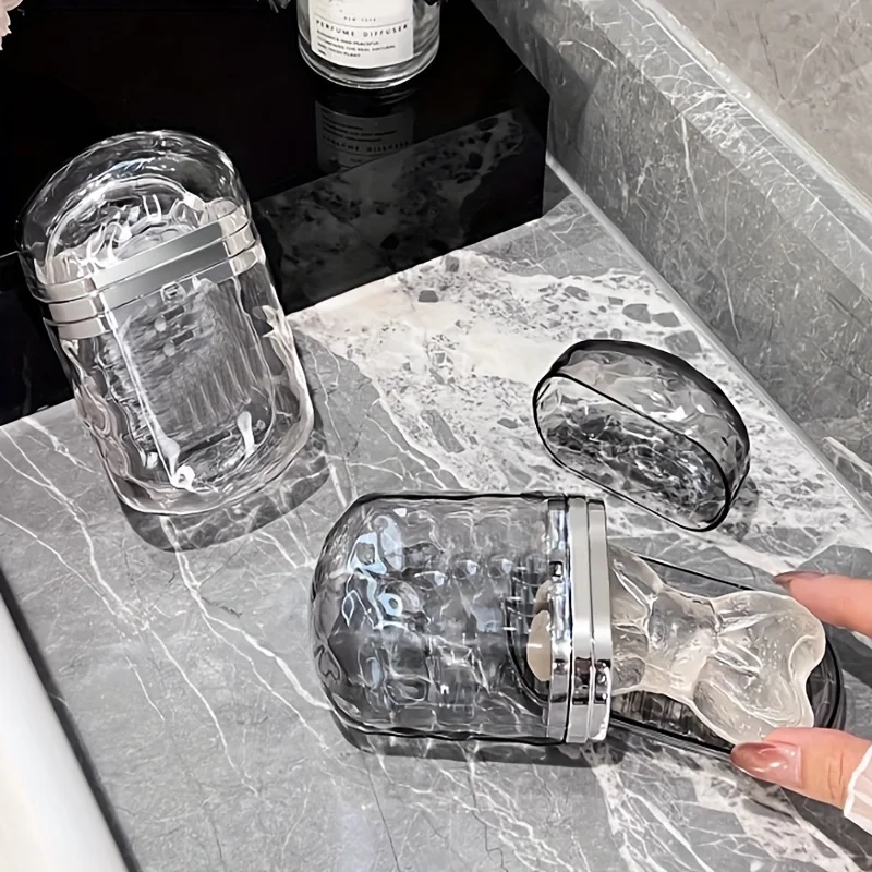 Portable Leakproof Soap Case with Draining Tray
