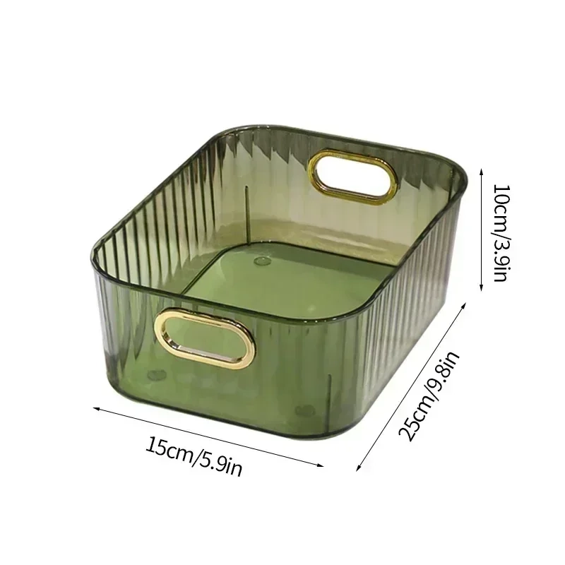 Stackable Acrylic Bathroom and Makeup Organizer Bin - Image 4