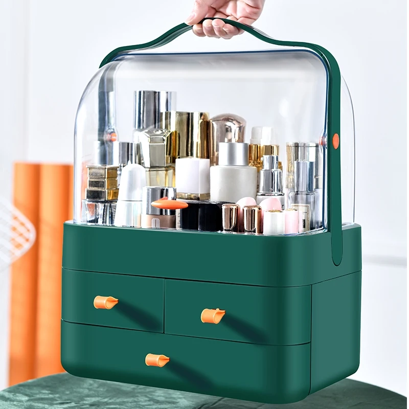 Dust-Proof Makeup & Skincare Organizer Box - Image 2