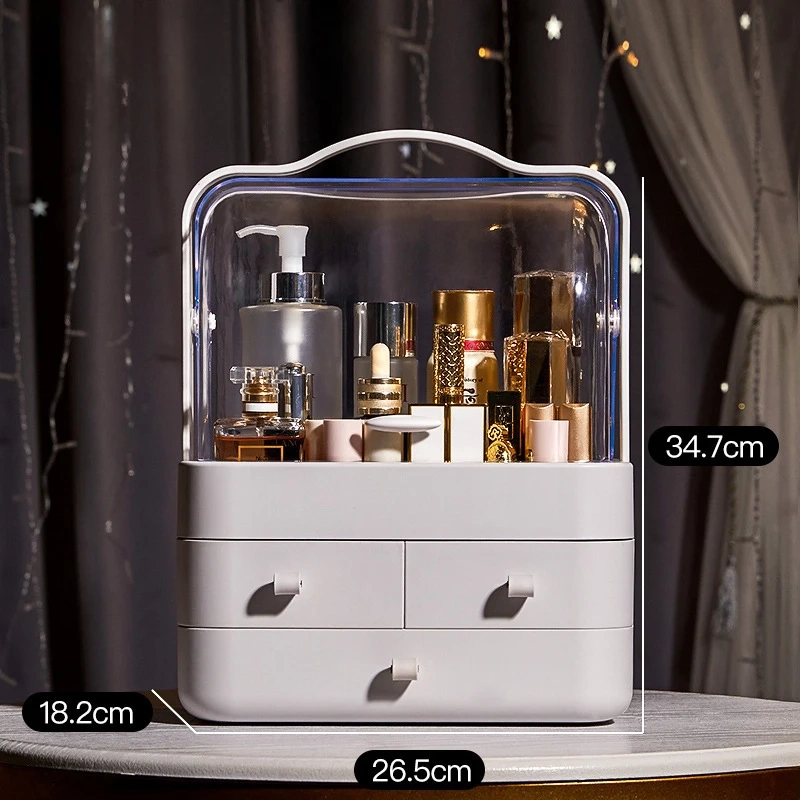 Dust-Proof Makeup & Skincare Organizer Box - Image 3