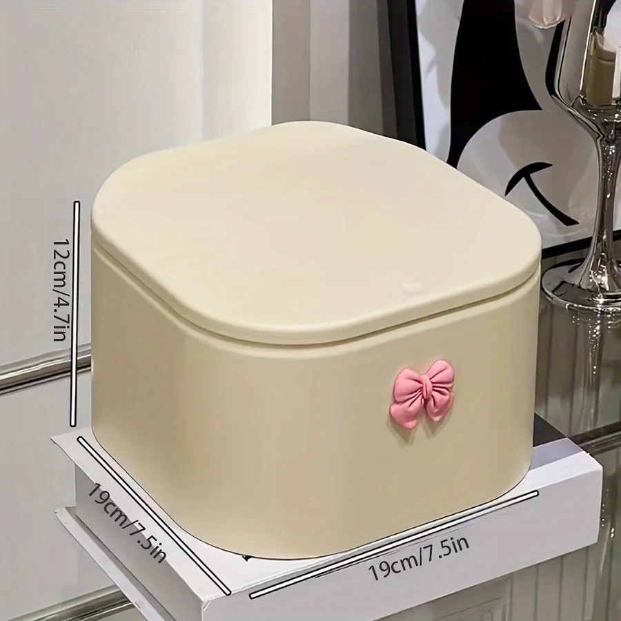 Hair Accessories and Cotton Swab Organizer Box - Image 4