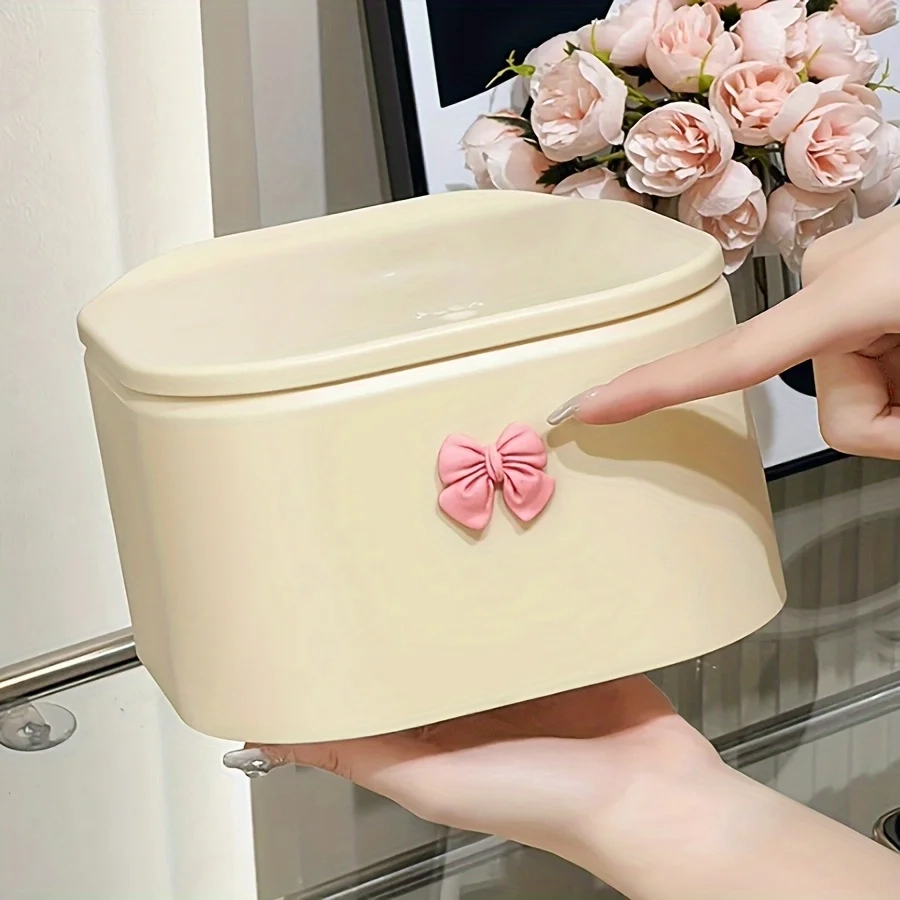 Hair Accessories and Cotton Swab Organizer Box - Image 3