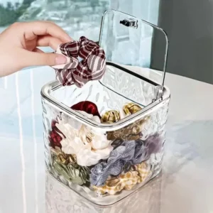 Clear Hair Accessories Storage Box