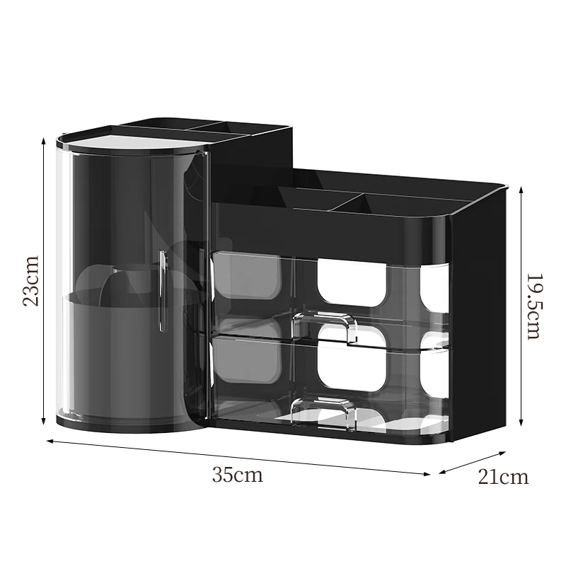 Large Capacity Makeup and Skincare Organizer Box - Image 7
